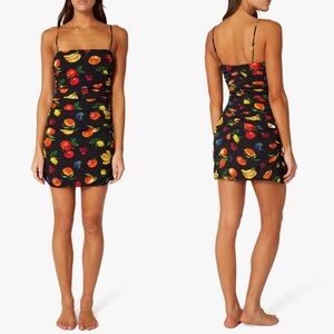 WeWoreWhat Ronnie Fruit Dress Size Large NWT